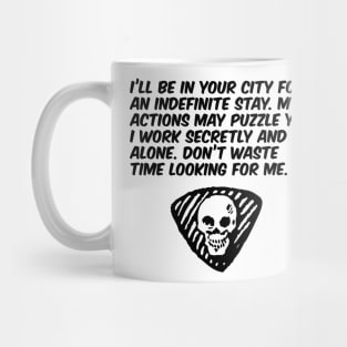 My Actions May Puzzle You Mug